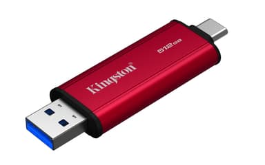 Kingston Technology 512GB Dual USB-A/C Portable SSD, Up to 1050MB/s USB 3.2 Gen 2 view 4
