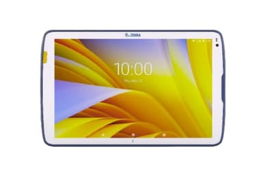 Zebra ET40 HC 5G Snapdragon LTE 64 GB 25.6 cm (10.1") 4 GB Wi-Fi 6E (802.11ax) Blue, White view 1