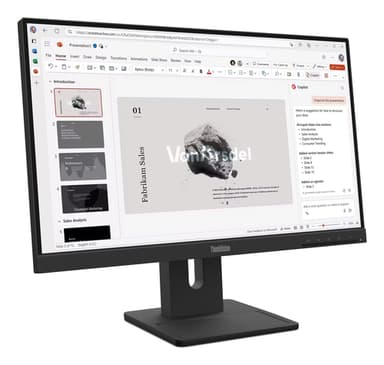 Lenovo ThinkVision E22-40 Monitor view 2