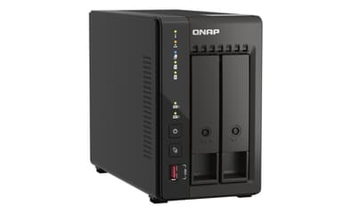 QNAP QVP-21C NAS/storage server Tower Intel® Celeron® J6412 8 GB DDR4 0 TB QVR Pro Black view 3