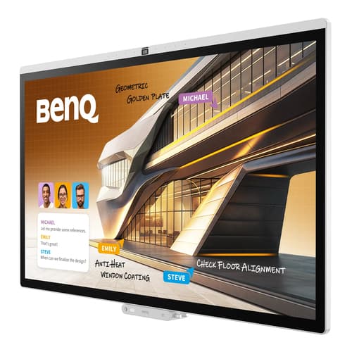 BenQ CP5505 interactive whiteboard 139.7 cm (55") 3840 x 2160 pixels Touchscreen White