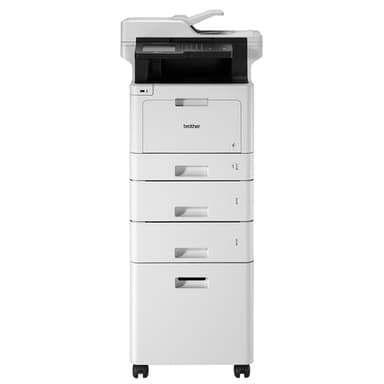 Brother ZUNTBC4FARBLASER printer cabinet/stand White view 2