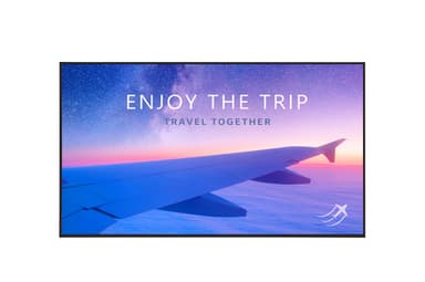 LG 49UH7N-E Signage Display Digital signage flat panel 124.5 cm (49") LED Wi-Fi 700 cd/m² 4K Ultra HD Black Built-in processor WebOS 24/7 view 1