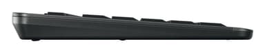 CHERRY Stream ultimate keyboard Home/Office USB + RF Wireless + Bluetooth AZERTY French Black view 3