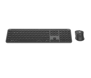 Logitech 920-012494 keyboard Mouse included Office RF Wireless + Bluetooth QWERTY UK English Graphite view 4
