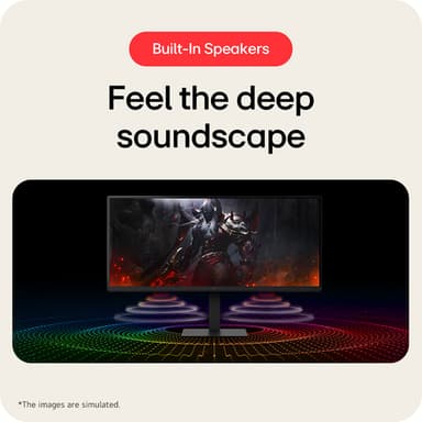 LG 34" IPS Ultrawide QHD Monitor computer monitor 86.4 cm (34") 3440 x 1440 pixels UltraWide Quad HD LCD Black view 5