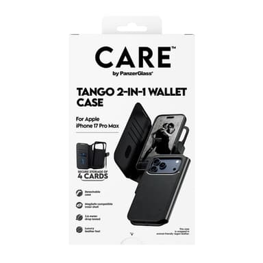 PanzerGlass CARE™ by ® Tango 2-in-1 Wallet Case w. MagSafe iPhone 17 Pro Max view 3