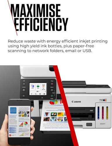 Canon MAXIFY GX6150 Inkjet A4 600 x 1200 DPI Wi-Fi view 5
