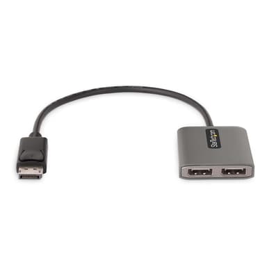 StarTech.com Dual-Monitor DisplayPort 1.4 Splitter, DisplayPort to 2x DP Multi-Monitor Adapter, Dual 5K 60Hz Computer MST Hub, Extra-Long Built-in Cable - Windows Only view 3