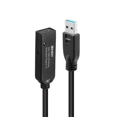 Lindy 10m USB 3.0 Active Extension Type A to C view 1