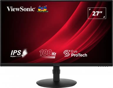 Viewsonic VG2708A-MHD computer monitor 68.6 cm (27") 1920 x 1080 pixels Full HD LED Black view 1