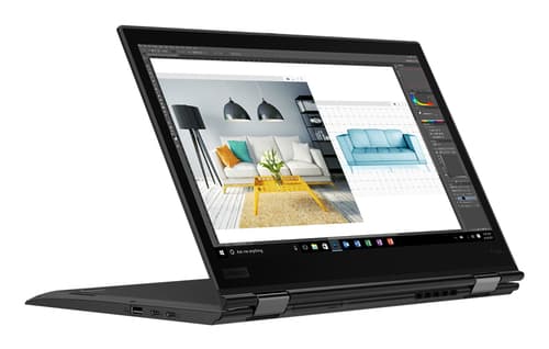 T1A Lenovo ThinkPad X1 Yoga (3rd Gen) Refurbished Intel® Core™ i7 i7-8650U Hybrid (2-in-1) 35.6 cm (14") Touchscreen Full HD 16 GB LPDDR4x-SDRAM 512 GB SSD Wi-Fi 6 (802.11ax) Windows 11 Pro Black QWERTY UK English