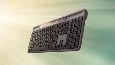 Logitech Signature Slim Solar+ K980 keyboard Universal RF Wireless + Bluetooth QWERTY UK English Graphite view 5