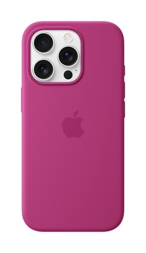 Apple iPhone 16 Pro Silicone Case with MagSafe - Fuchsia