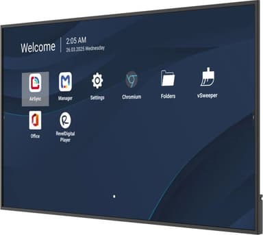 Viewsonic 75" 4K Commercial Display with ProAV Integration view 3