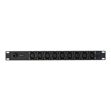 Vertiv PowerGo Basic (Standard) Rack Power Distribution Unit | rPDU | 1U | 230V | 16A | 9 Manual Lock IEC C13 | 3.6kW | German Schuko inlet | EP0G81A0 view 2