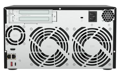 QNAP QVP-85B NAS/storage server Tower Intel® Core™ i5 32 GB DDR4 0 TB QVR Pro Black view 6