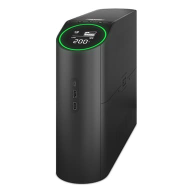 APC Back-UPS Pro BGM2200B-GR - 2200VA/1320W, 4x Schuko & 2x C13 outlets, 3x USB charger, USB dataport view 1