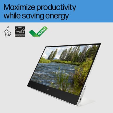 HP E-Series E14 G4 Portable Monitor view 16