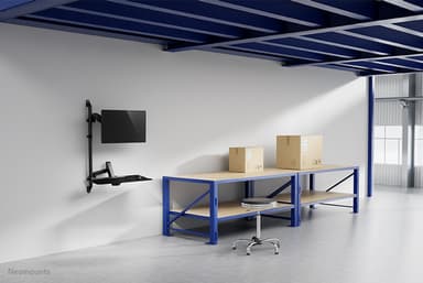 Neomounts WL90-325BL1 Sit-stand workstation wall 17-32" - gas spring view 15