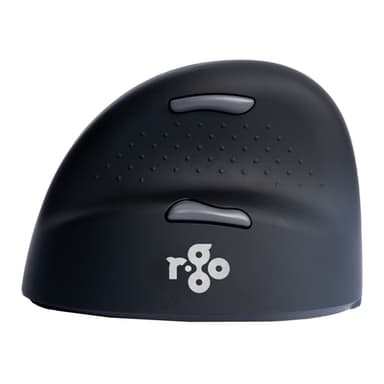 R-Go Tools Ergonomic mouse R-Go HE Break with break software, medium (hand size 165-185 mm), left-handed, Bluetooth, black view 4