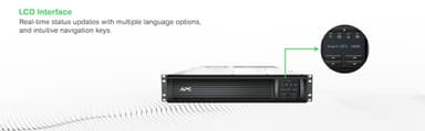 APC Smart-UPS SMT3000RMI2UC- 8x C13, 1x C19, USB, Rackmount 2U, SmartConnect, 3000VA view 15