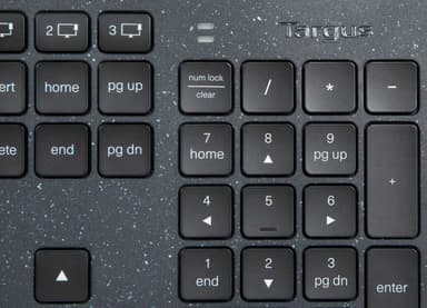 Targus EcoSmart keyboard Universal Bluetooth QWERTY Spanish Black view 8