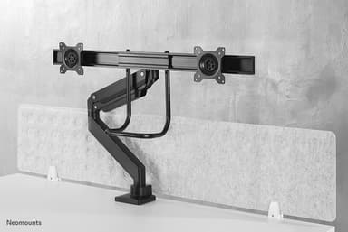 Neomounts NM-D775DXBLACK Monitor arm 10-32" - gas spring - Topfix - 180°-stop view 14