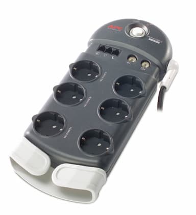 APC Home/Office SA 6 Tel/TV, GR 6 AC outlet(s) 230 V 2.44 m view 1