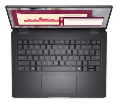 DELL Pro 14 PC14250 Intel Core Ultra 7 255U Laptop 35.6 cm (14") Full HD+ 16 GB DDR5-SDRAM 512 GB SSD Wi-Fi 6 (802.11ax) Windows 11 Pro Black UK English view 4