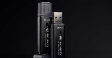 Kingston Technology IronKey 256GB Locker Plus 50 G2, FIPS 197, AES-256 view 10