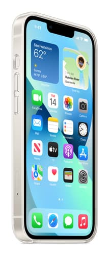 Apple MC2W4ZM/A mobile phone case 15.5 cm (6.1") Cover Transparent view 8