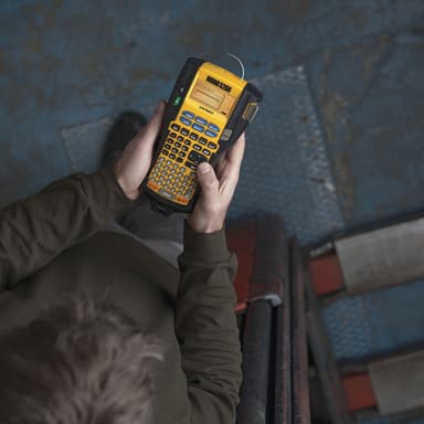 DYMO RHINO 5200 Industrial Label Maker | Labelling Machine Kit Case | Time-Saving Hot KeysPrints FastDurable Label Maker For Job Sites and Heavy-Duty Labelling Jobs | UK Plug view 6