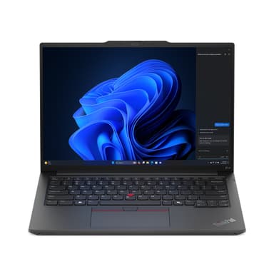 Lenovo ThinkPad E14 Gen 6 (AMD) AMD Ryzen™ 5 7535HS Laptop 35.6 cm (14") WUXGA 16 GB DDR5-SDRAM 256 GB SSD Wi-Fi 6E (802.11ax) Windows 11 Pro Black UK English view 12