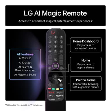 LG 75NANO80A6B.AEK TV 190.5 cm (75") 4K Ultra HD Smart TV Wi-Fi Blue view 5