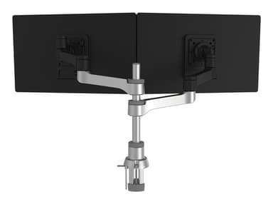 R-Go Tools Monitor arm R-Go Zepher Dual, for two monitors, fully adjustable, 0- 8 kg load capacity, 100% circular, black view 3