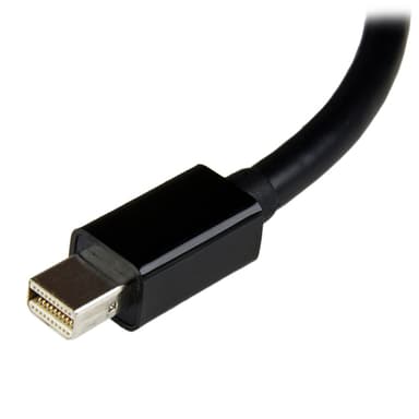 StarTech.com Mini DisplayPort to DVI Adapter - Mini DP to DVI-D Converter - 1080p Video - mDP or Thunderbolt 1/2 Mac/PC to DVI Monitor - Compact mDP 1.2 to DVI Single-Link Adapter Dongle view 2