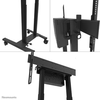Neomounts FL55-875BL1 TV trolley 55-100" - motorised - TÜV view 10