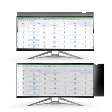 StarTech.com Monitor Privacy Screen for 34 inch Ultrawide Display - 21:9 Widescreen - Computer Screen Security Filter - Blue Light Reducing Protector - Matte/Glossy - +/-30 Degree - TAA view 4