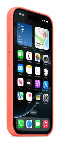 Apple MDFY4ZM/A mobile phone case 16 cm (6.3") Cover Orange view 5