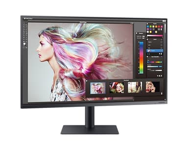 Samsung LF32TU870VPXXU computer monitor 81.3 cm (32") 3840 x 2160 pixels 4K Ultra HD LED Blue, Grey view 22