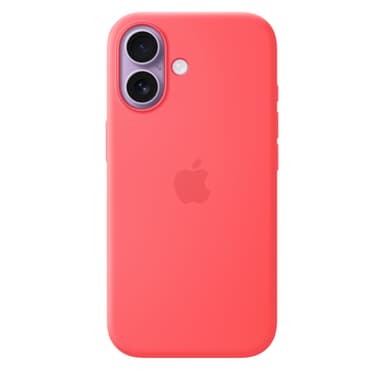 Apple iPhone 17 Silicone Case with MagSafe – Bright Guava view 2