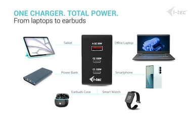 i-tec 100W Intelligent Multiport USB Charger view 7