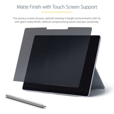 StarTech.com 13.5-inch Surface Laptop / Surface Book Privacy Screen, Anti-Glare Privacy Filter with 51% Blue Light Reduction, Monitor Screen Protector with +/- 30 deg. Viewing Angle, Matte Finish view 10