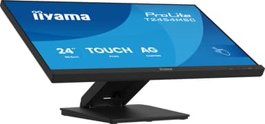 iiyama ProLite T2454MSC-B3AG computer monitor 60.5 cm (23.8") 1920 x 1080 pixels Full HD LED Touchscreen Multi-user Black view 4
