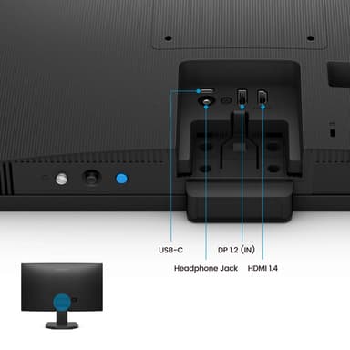 BenQ GW2490C computer monitor 60.5 cm (23.8") 1920 x 1080 pixels Full HD Black view 5