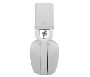 Logitech Zone Vibe 100 Headset Wireless Head-band Calls/Music Bluetooth White view 4