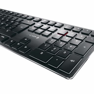 CHERRY KW X ULP keyboard Home/Office USB + RF Wireless + Bluetooth QWERTZ Swiss Black view 10