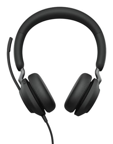 Jabra Evolve2 40 SE Headset Wired Head-band Office/Call center USB Type-C / USB Type-A Black