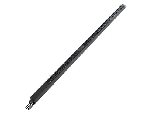 Vertiv PowerGo Monitored rPDU | 0U | 230/400V WYE | 16A | 30 Manual Lock IEC C13, 6 Manual Lock IEC C19 | 11 kW | 50/60Hz | 3P+N+E (IP44) | EP4G80A2